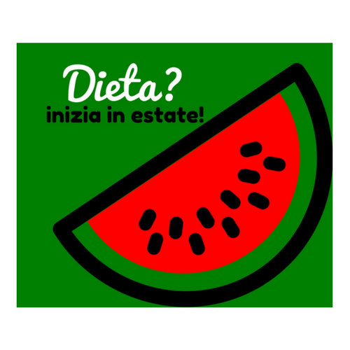 Comincia la dieta in&nbsp;estate!